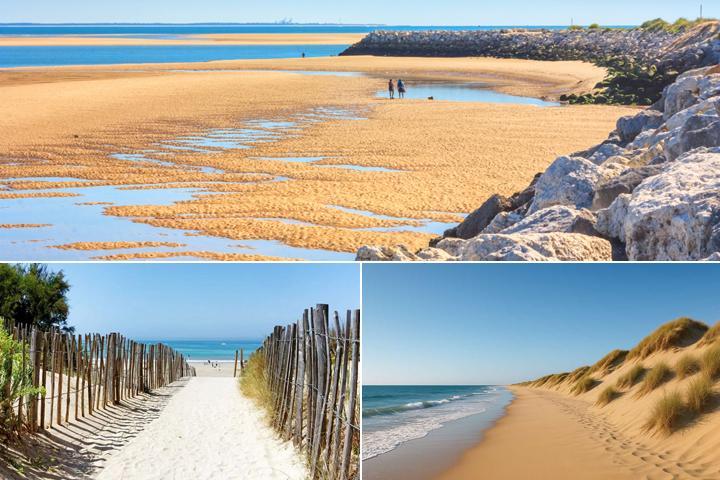 Plages du littoral charentais